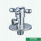 Phòng tắm G1 / 2 &quot;Chủ đề Van góc mạ Chrome bằng đồng thau Màu sắc tráng màu Thiết kế phổ biến
