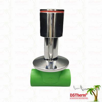 Ppr Stop Valve Longer Handle Cutomized Handle Hiệu suất niêm phong tuyệt vời