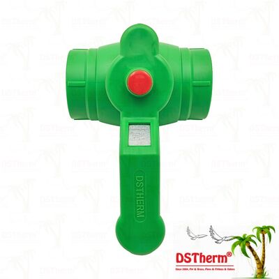 PPRCT Valve bóng PPR đồng-Ball Valve với tay cầm sắt PN25 20-63mm tùy chỉnh