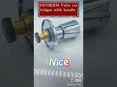 Tay cầm bằng hợp kim kẽm mạ Chrome tròn cho hộp mực bằng đồng thau