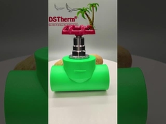 PPR Heavy Duty Stop Valve Globe Valve Điều chỉnh dòng chảy Điều trị lạnh Thử nghiệm ghế 20-110mm