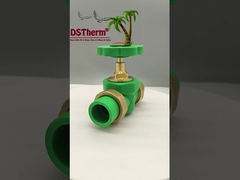 PPR Ba chiều Valve bóng liên kết kép Khởi mở cài đặt tùy chỉnh kích thước