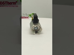 Ventil bóng nhỏ được mạ niken cho hệ thống ống nước 1/2 