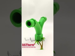 PPR loại Y Tee cho hệ thống đường ống S2.5 Độ bền cao Mô hình Nam Mỹ tùy chỉnh