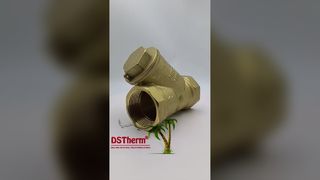 Van lọc đồng thau Y