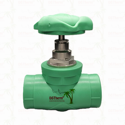 7mm Độ dày máy giặt PPR van cổng Dòng chảy nặng Dễ lắp đặt bền chống gỉ
