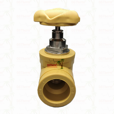 7mm Độ dày máy giặt PPR van cổng Dòng chảy nặng Dễ lắp đặt bền chống gỉ