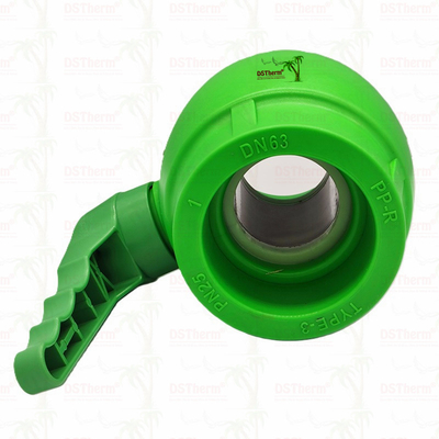 PPR van bóng nhựa với tay cầm lắc và bàn đeo bóng đồng ergonomic lắc 20-63mm