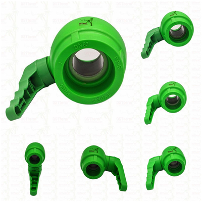 PPR van bóng nhựa với tay cầm lắc và bàn đeo bóng đồng ergonomic lắc 20-63mm