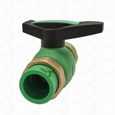 PPR Union Ball Valve Full Bore Ppr Double Union Ball Valve Khả năng lắp đặt