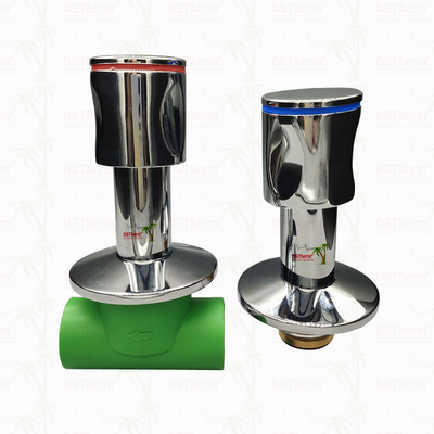 Ppr Stop Valve Longer Handle Cutomized Handle Hiệu suất niêm phong tuyệt vời