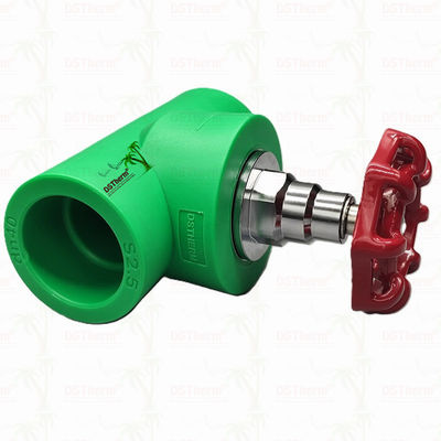 Van chặn PPR và van cầu PPR với xử lý đông lạnh, kiểm tra độ kín yên và điều chỉnh lưu lượng