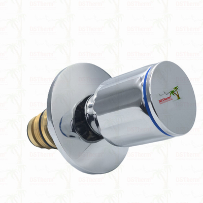 Ppr Chrome bọc van dừng với tay cầm chống trượt Bảo trì thấp 20-32mm Kích thước tùy chỉnh