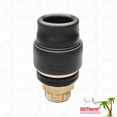 PPR Tank Transit Coupler PPR Water Tank Fittings An toàn về môi trường và hiệu quả về chi phí