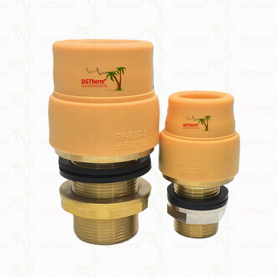 PPR Tank Transit Coupler PPR Water Tank Fittings An toàn về môi trường và hiệu quả về chi phí