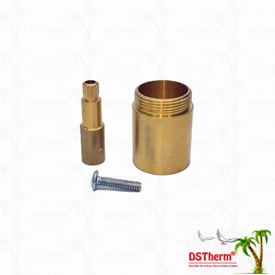 Đồng / mạ Chrome Valve Stem Extension Sleeve 1/2 " - 1" Kích thước tùy chỉnh
