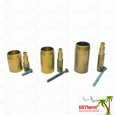 Đồng / mạ Chrome Valve Stem Extension Sleeve 1/2 " - 1" Kích thước tùy chỉnh