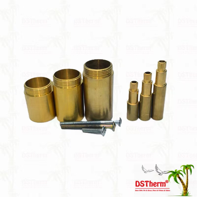 Đồng / mạ Chrome Valve Stem Extension Sleeve 1/2 " - 1" Kích thước tùy chỉnh