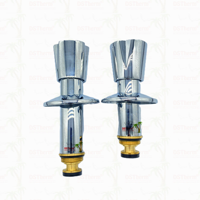 Đồng / mạ Chrome Valve Stem Extension Sleeve 1/2 " - 1" Kích thước tùy chỉnh