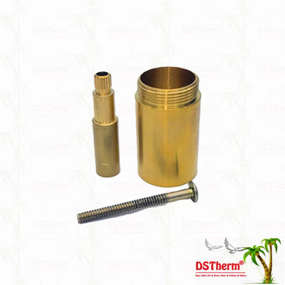 Đồng / mạ Chrome Valve Stem Extension Sleeve 1/2 " - 1" Kích thước tùy chỉnh
