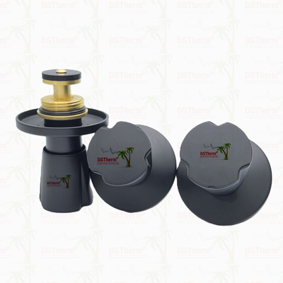 Máy cầm tay Valve Stem Extension Assembly Brass Cartridge Brass Spindle Black Plated Valve Top Part