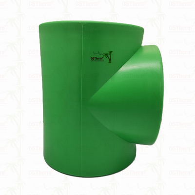 PPR bằng Tee cho hệ thống đường ống PN25 DN160 Độ bền cao