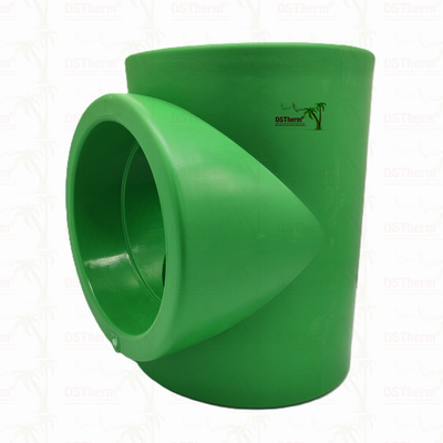 PPR bằng Tee cho hệ thống đường ống PN25 DN160 Độ bền cao