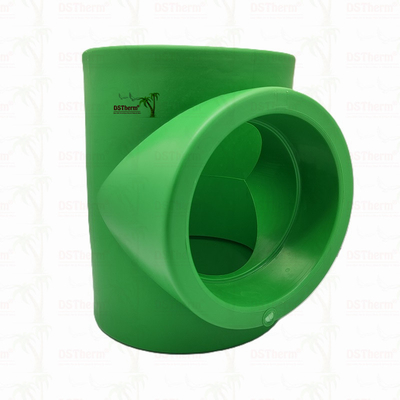 PPR bằng Tee cho hệ thống đường ống PN25 DN160 Độ bền cao