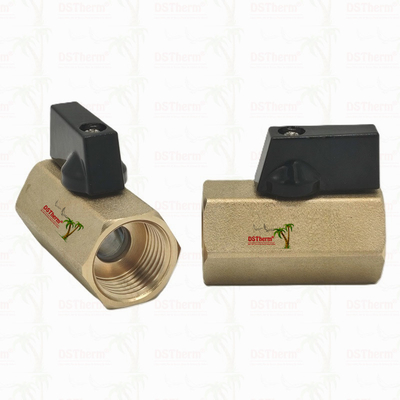 Đồng nữ và nam mini van quả bóng cho hệ thống ống nước 1/2 '' chống ăn mòn