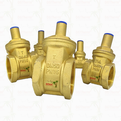 Ventil cổng khóa bằng đồng cho hệ thống ống nước Kháng ăn mòn Kích thước tùy chỉnh