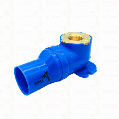 PEX Fittings Blue PEX Elbow Kháng ăn mòn Cài đặt linh hoạt Màu tùy chỉnh
