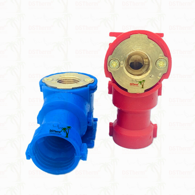 PEX Fittings PEX Đàn bà ủi khuỷu tay chống ăn mòn Cài đặt linh hoạt Màu tùy chỉnh