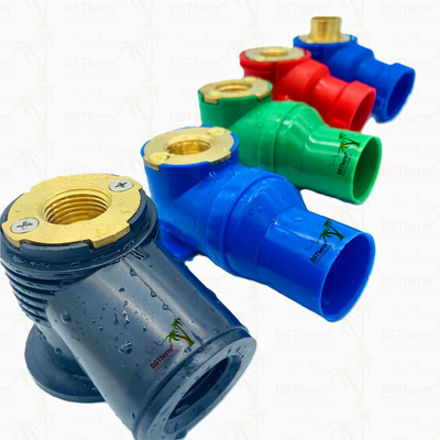 PEX Fittings PEX Đàn bà ủi khuỷu tay chống ăn mòn Cài đặt linh hoạt Màu tùy chỉnh