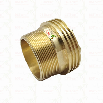 Ống lót ren trong và ngoài bằng đồng thau CW617N cho van, độ dẫn nhiệt cao hơn, chống ăn mòn