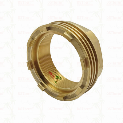 Ống lót ren trong và ngoài bằng đồng thau CW617N cho van, độ dẫn nhiệt cao hơn, chống ăn mòn