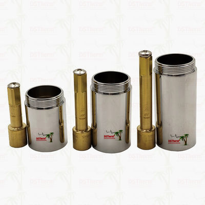 Ống nối dài van bằng đồng thau / mạ chrome, phần mở rộng hộp mực, kích thước tùy chỉnh
