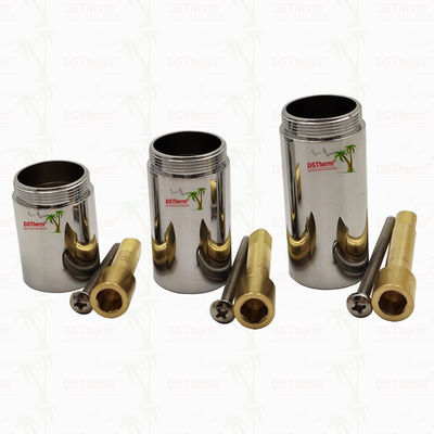 Ống nối dài van bằng đồng thau / mạ chrome, phần mở rộng hộp mực, kích thước tùy chỉnh