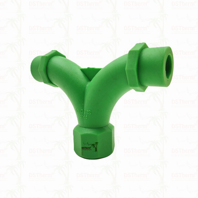 PPR loại Y Tee cho hệ thống đường ống S2.5 Độ bền cao Mô hình Nam Mỹ tùy chỉnh