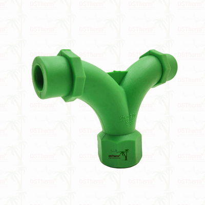 PPR loại Y Tee cho hệ thống đường ống S2.5 Độ bền cao Mô hình Nam Mỹ tùy chỉnh