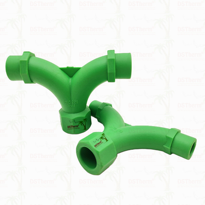 PPR loại Y Tee cho hệ thống đường ống S2.5 Độ bền cao Mô hình Nam Mỹ tùy chỉnh