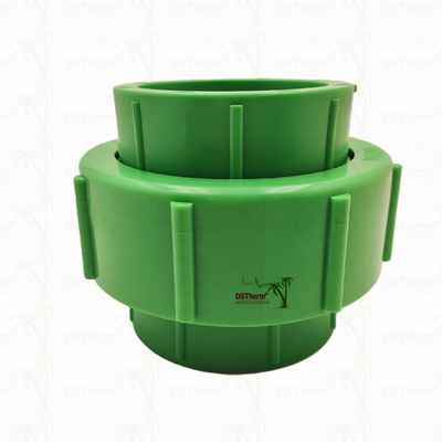 Đầu nối nhựa xanh PP cho hệ thống đường ống, có thể tùy chỉnh khả năng kháng hóa chất