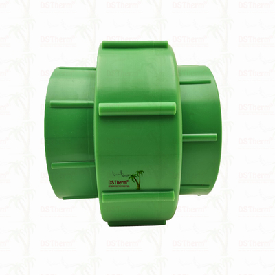 Đầu nối nhựa xanh PP cho hệ thống đường ống, có thể tùy chỉnh khả năng kháng hóa chất
