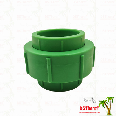 Đầu nối nhựa xanh PP cho hệ thống đường ống, có thể tùy chỉnh khả năng kháng hóa chất