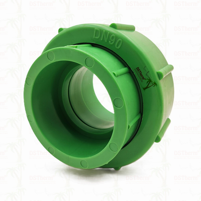 Đầu nối nhựa xanh PP cho hệ thống đường ống, có thể tùy chỉnh khả năng kháng hóa chất