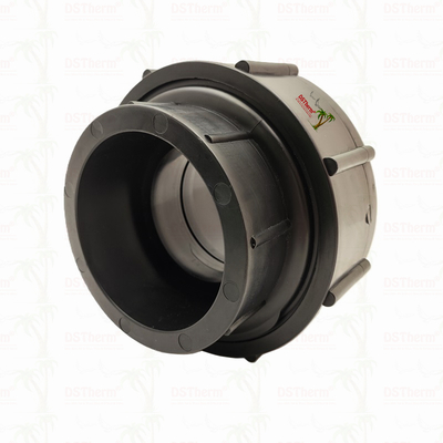 Khớp nối nhựa đen Ppr cho hệ thống đường ống, có thể tùy chỉnh, độ bền cao, kháng hóa chất