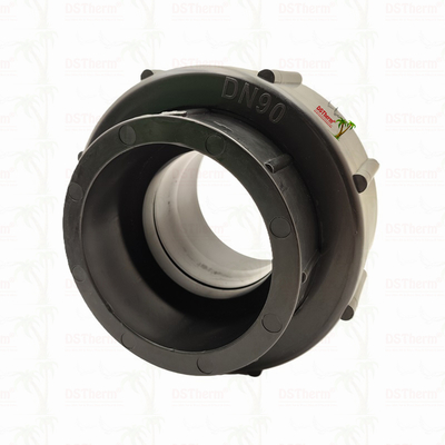 Khớp nối nhựa đen Ppr cho hệ thống đường ống, có thể tùy chỉnh, độ bền cao, kháng hóa chất