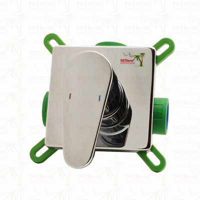 PPR mạ Chrome 3 chiều máy trộn van tắm 20mm 25mm