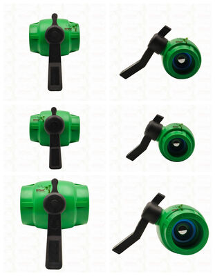 Van bi toàn bộ PPR dòng chảy nhanh với lõi đồng thau cho ống PPR 20-63MM Tùy chỉnh