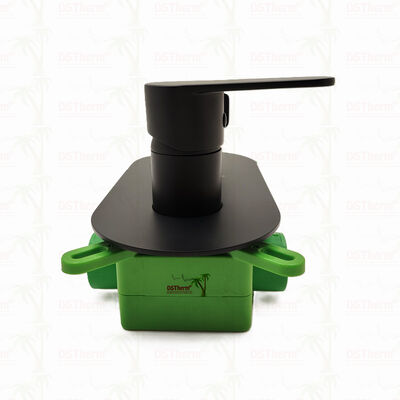 Van vòi sen trộn mạ đen PPR 5 đường để kiểm soát nhiệt độ & dòng chảy