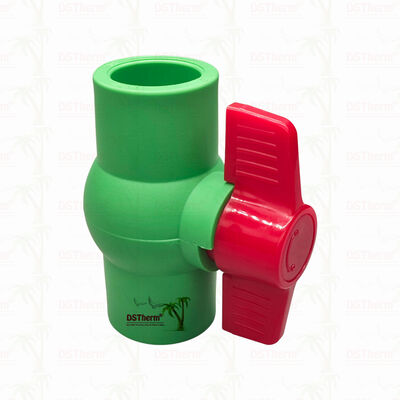 Van bi nhựa PPR có bóng nhựa cho hệ thống ống nước 20-63mm Không rò rỉ